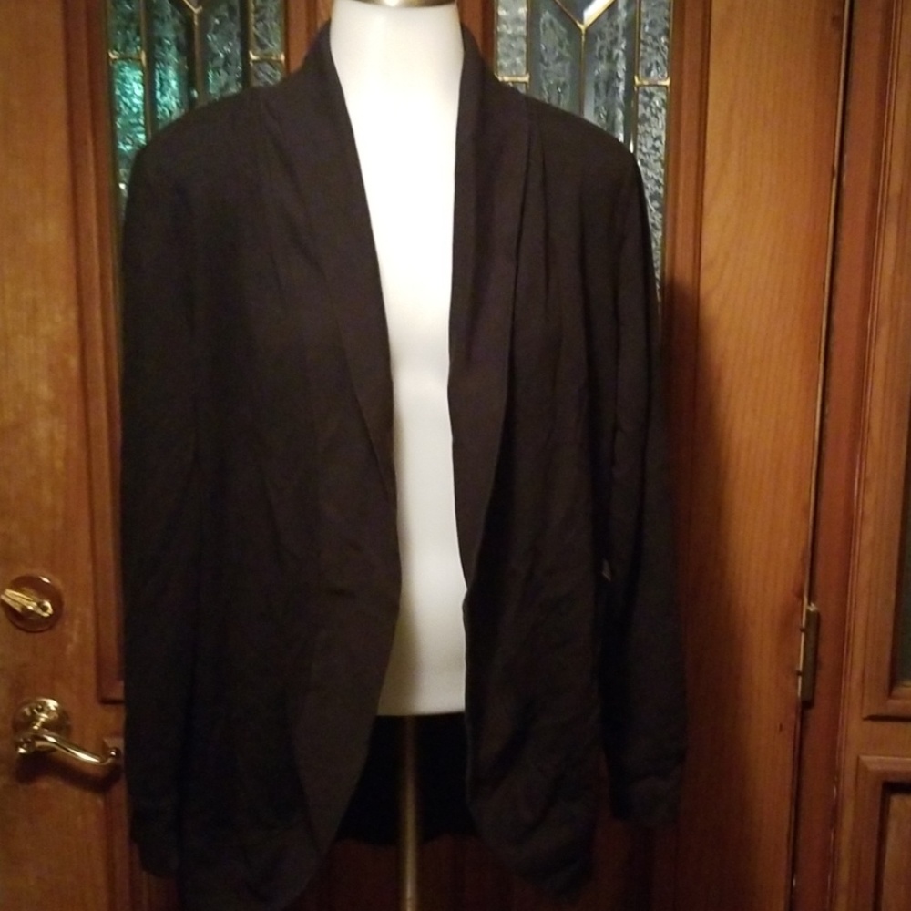 New York and company sweatshirt shrug